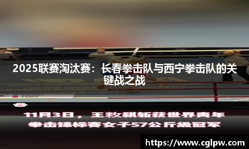 2025联赛淘汰赛：长春拳击队与西宁拳击队的关键战之战